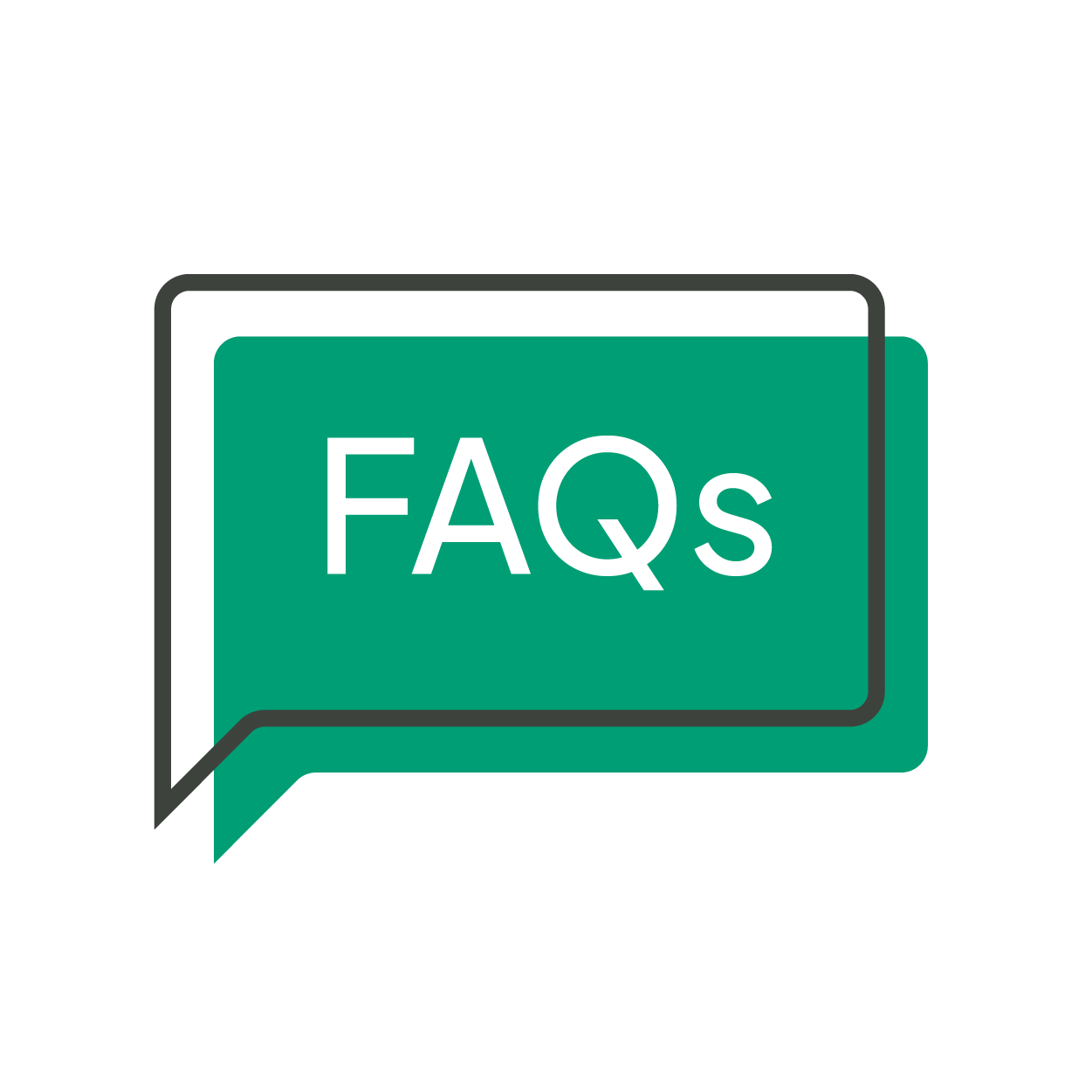 green faqs icon